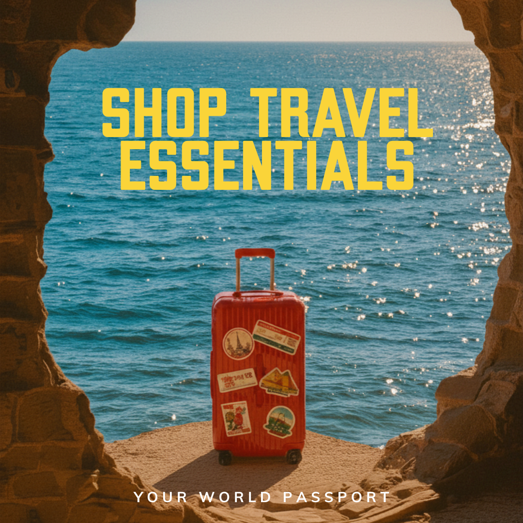 Shop travel essentials — Your World Passport