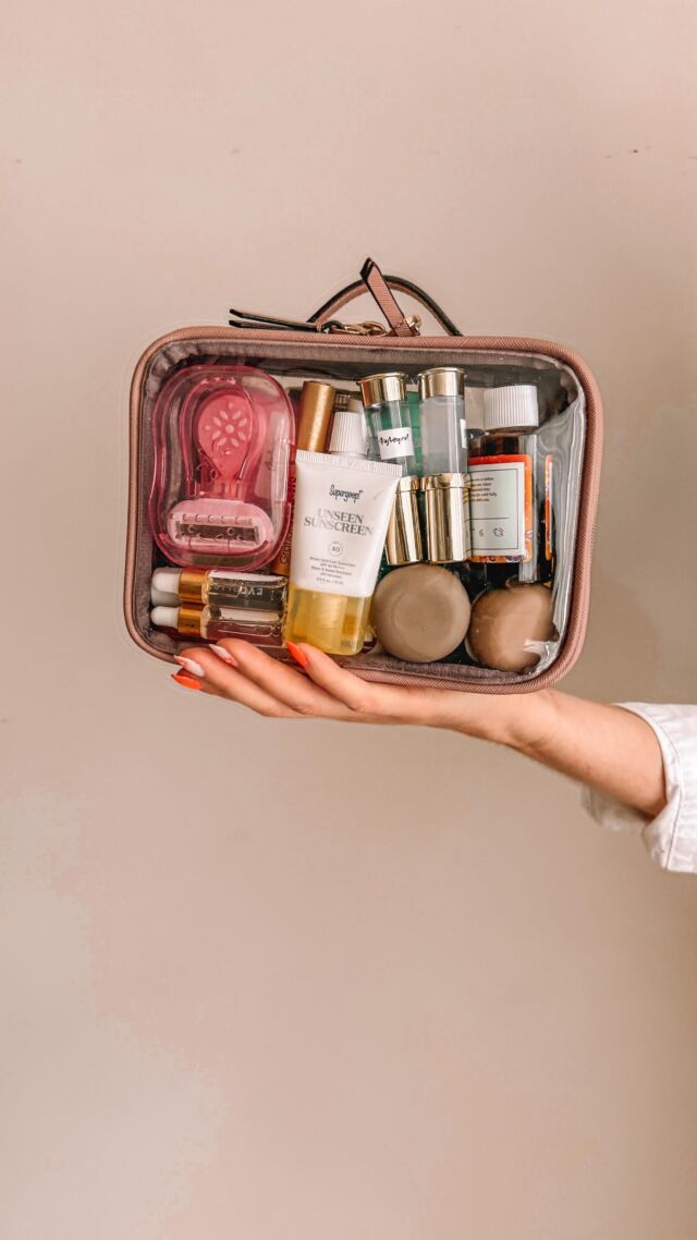 Toiletries on a Carry-On: What and How I Pack
