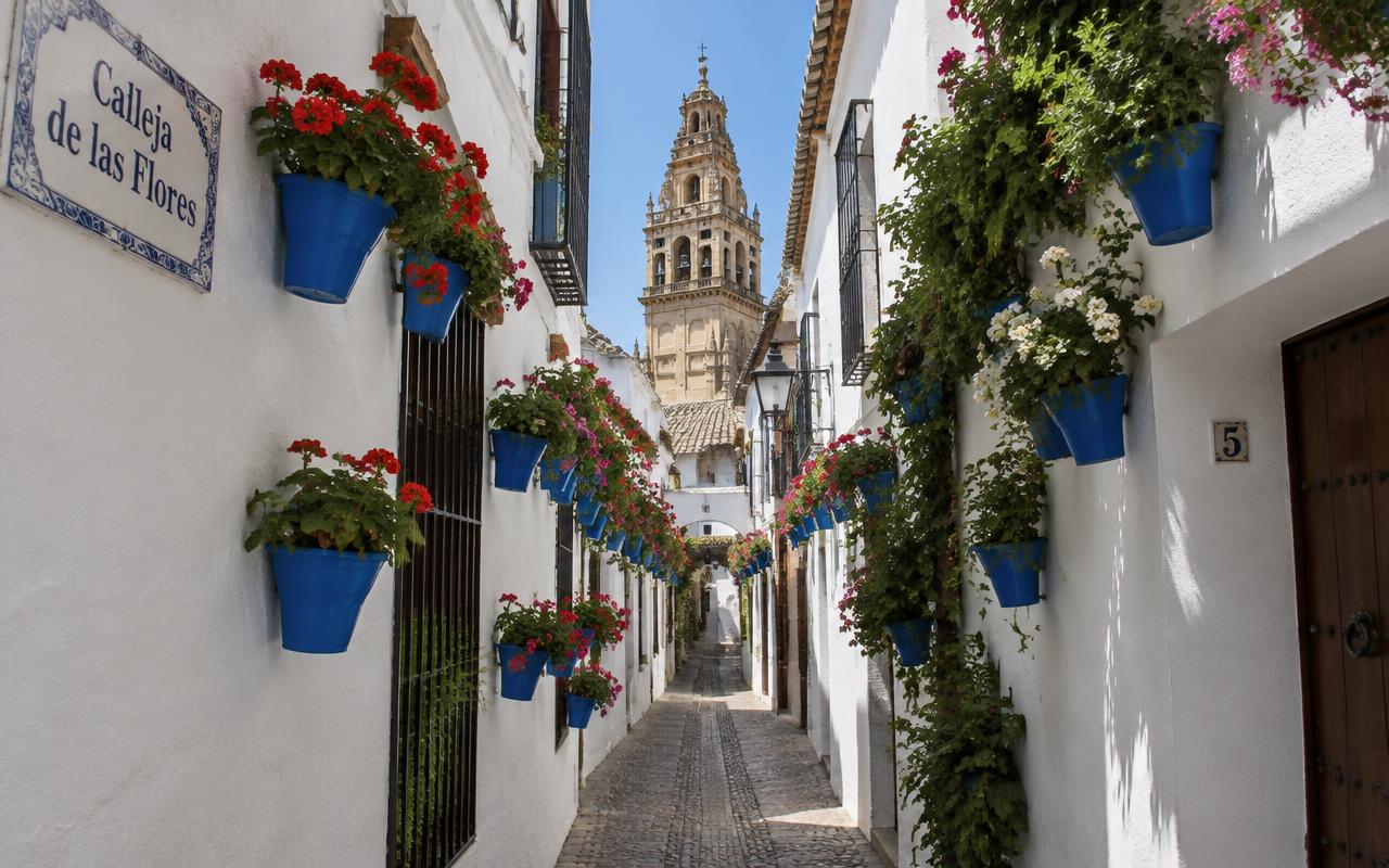 The Jewish quarter and the Synagogue — Córdoba, Spain