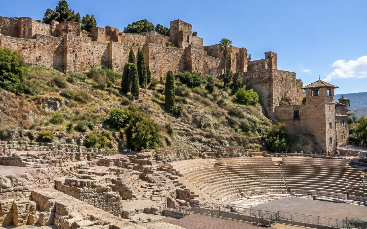 Alcazaba and Roman Theatre — Málaga, Spain