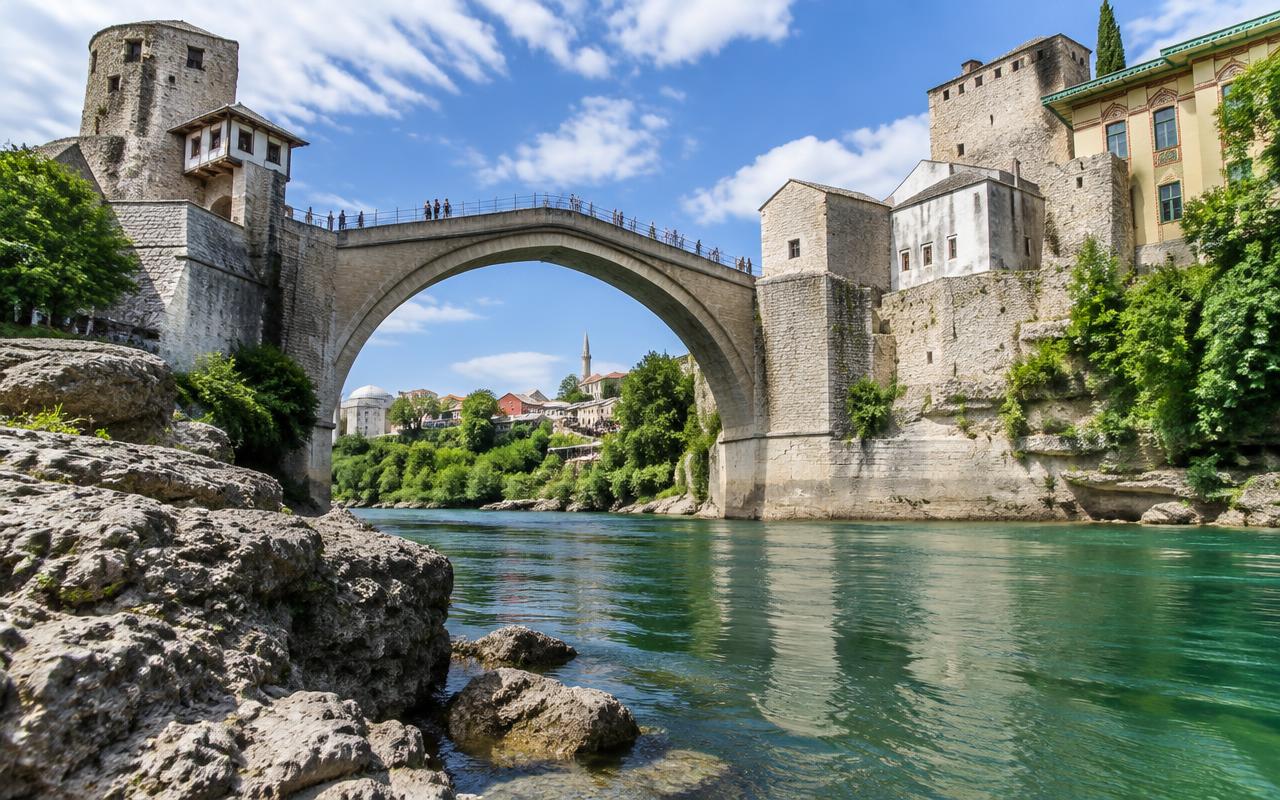 Stari Most (the Old Bridge) — Mostar, Bosnia and Herzegovina