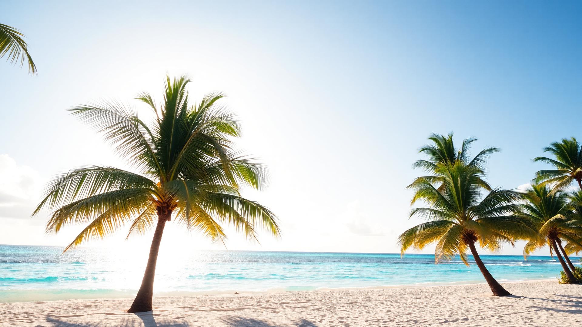 Skyline and streets of Freeport, Bahamas